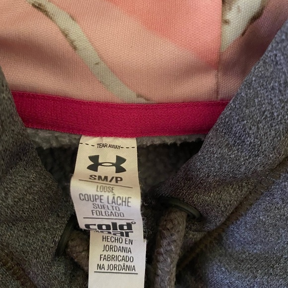 Womens Camo Under Armour Hoodie - Picture 7 of 8